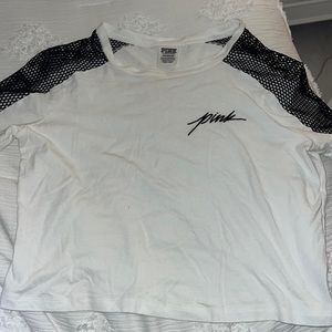 White and black tshirt